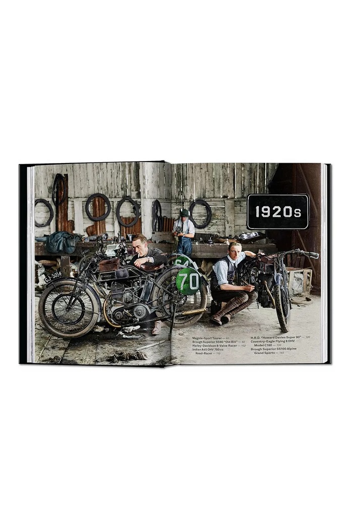 Kniha Taschen Motorcycles - 40th Edt viacfarebná TA1730