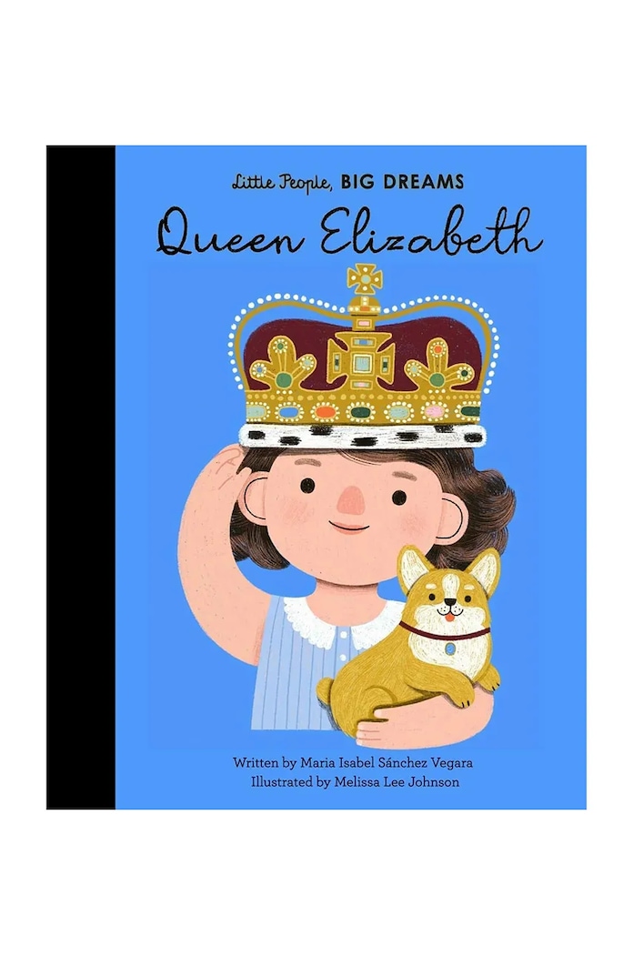 home & lifestyle książka Little People, Big Dreams 87 Queen Elizabeth by Maria Isabel Sanchez Vegara, English multicolor QU1079