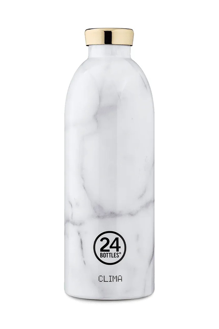 Termo fľaša 24bottles Clima Bottle 850 ml Carrara biela Clima.850.Carrara