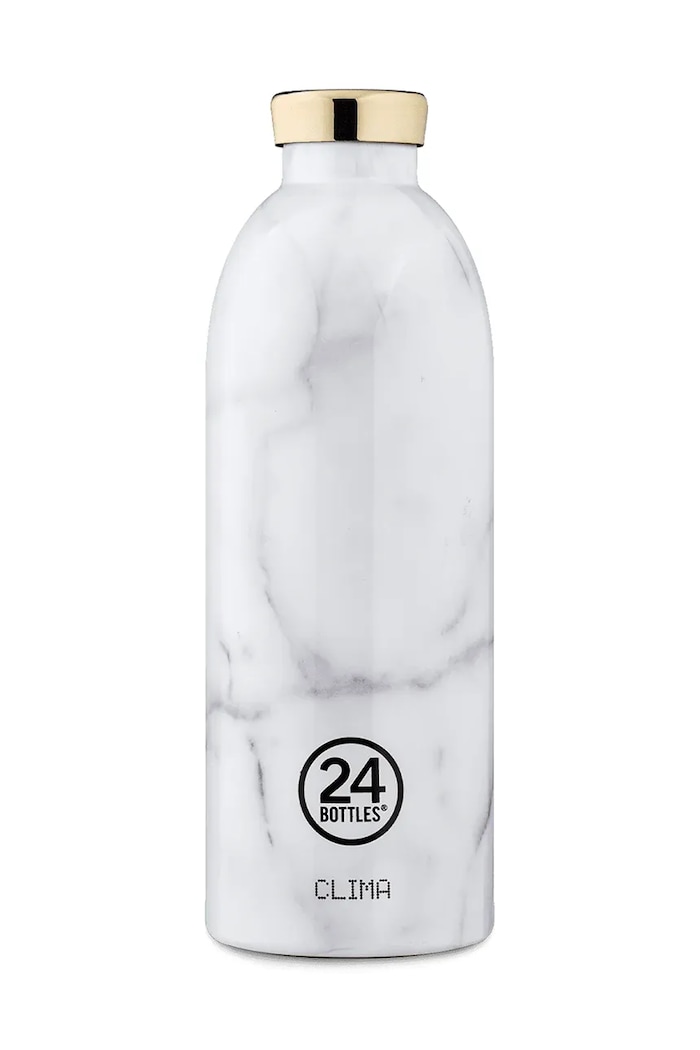 Termo fľaša 24bottles Clima Bottle 850 ml Carrara biela Clima.850.Carrara