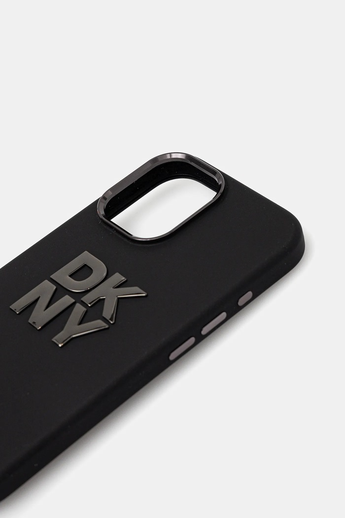 Кейс за телефон Dkny iPhone 16 6.1 DKHCP16SSMCBSK черен AA00