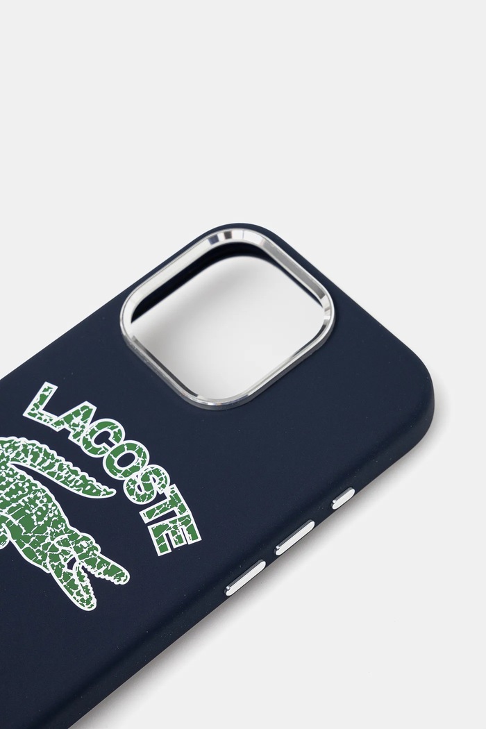 Кейс за телефон Lacoste iPhone 16 Pro 6.3 LCHMP16LUCRV тъмносин AA00