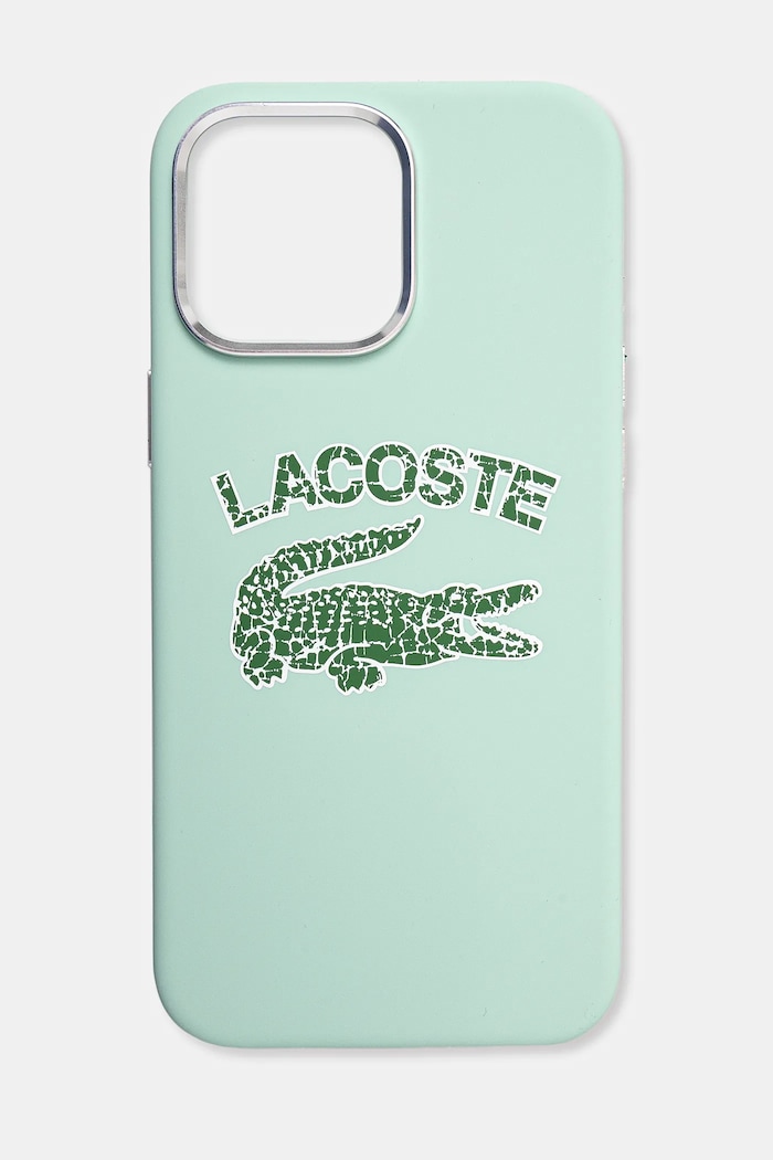 Кейс за телефон Lacoste iPhone 16 Pro Max 6.9 за телефон тюркоазен LCHMP16XUCRA