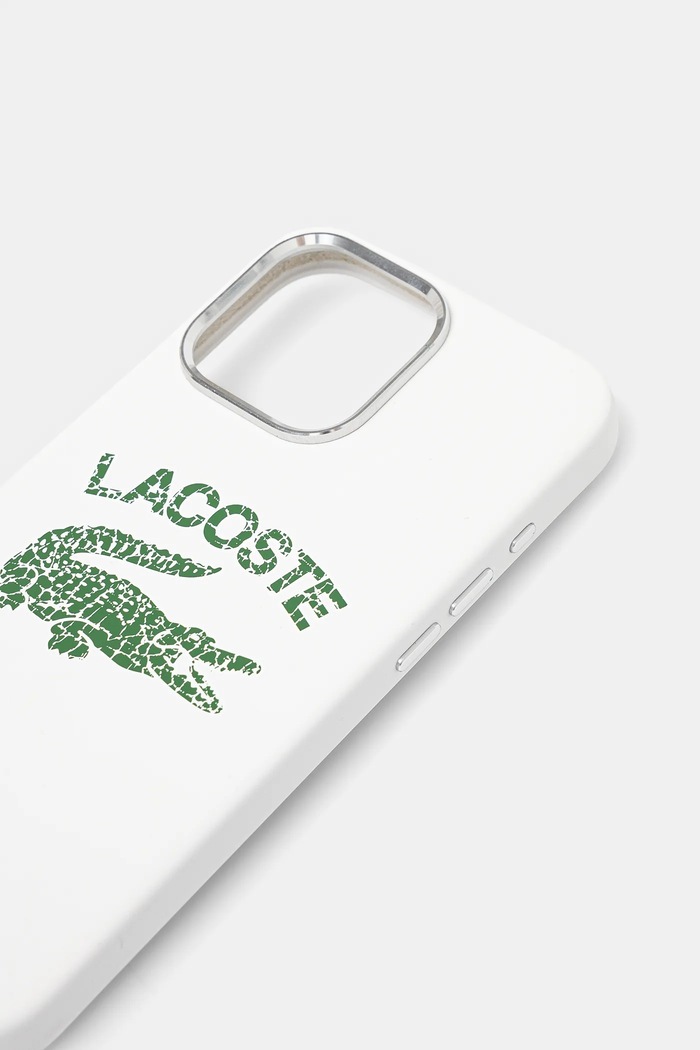 Obal na telefon Lacoste iPhone 16 Pro Max 6.9 LCHMP16XUCRH bílá AA00