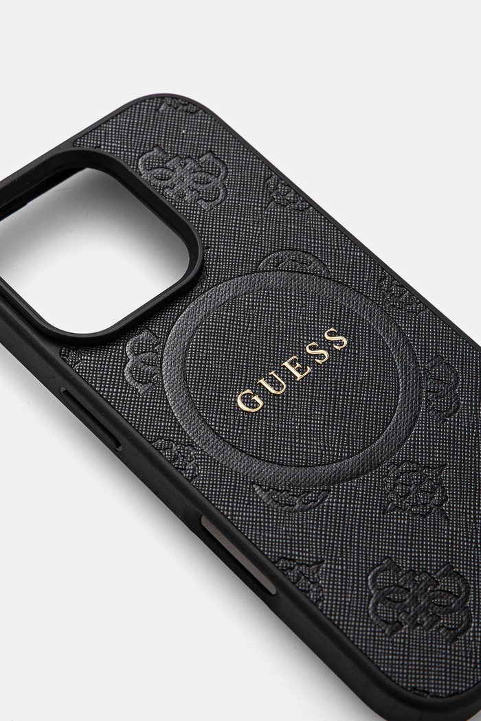 Etui za telefon Guess iPhone 16 Pro 6.3 GUHMP16LPSAPSMEK crna AA00