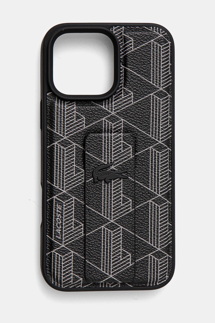 Etui za telefon Lacoste iPhone 16 Pro Max 6,9 za telefon crna LCHCP16XGSPBSK