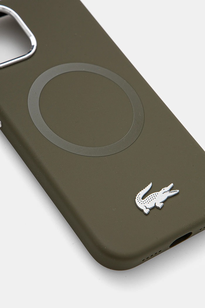 Lacoste telefon tok iPhone 15 6.1 LCHMP15SSMAB zöld AA00