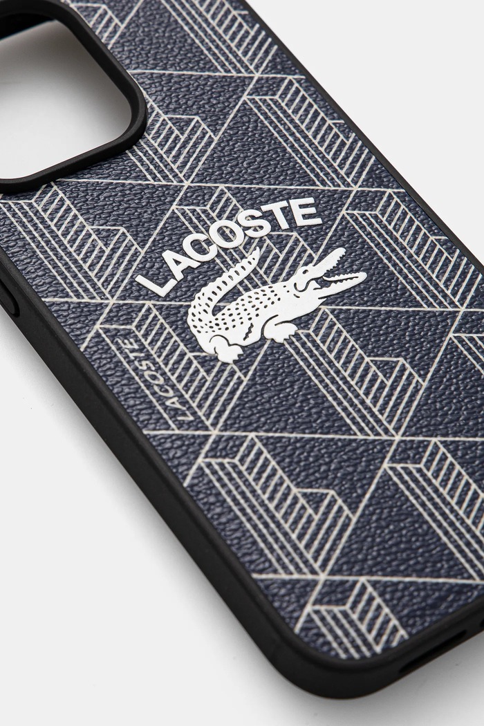 Lacoste husa pentru telefon iPhone 15 Pro Max 6.7 LCHMP15XPIGV bleumarin AA00