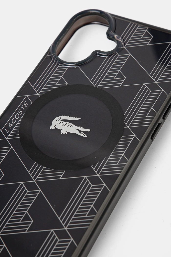 Θήκη κινητού Lacoste iPhone 16 Plus 6.7 LCHMP16MUBSK μαύρο AA00
