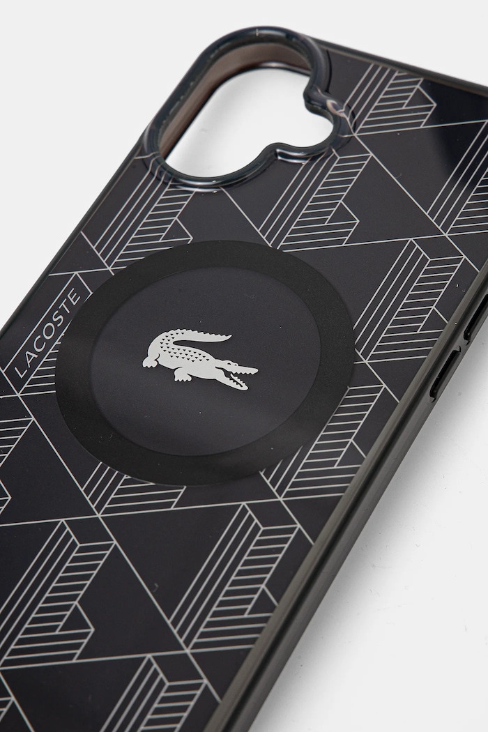 Θήκη κινητού Lacoste iPhone 16 Plus 6.7 LCHMP16MUBSK μαύρο AA00