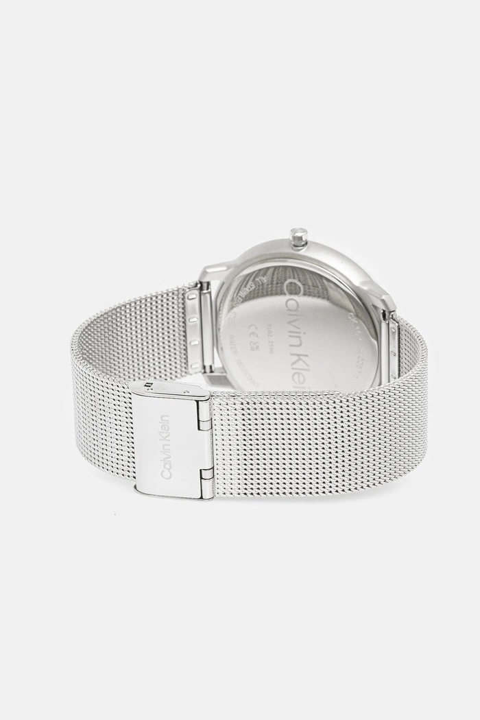 Doplňky Hodinky Calvin Klein 25200032 stříbrná