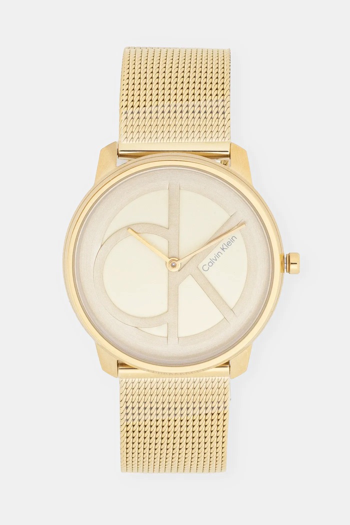 Hodinky Calvin Klein zlatá 25200034