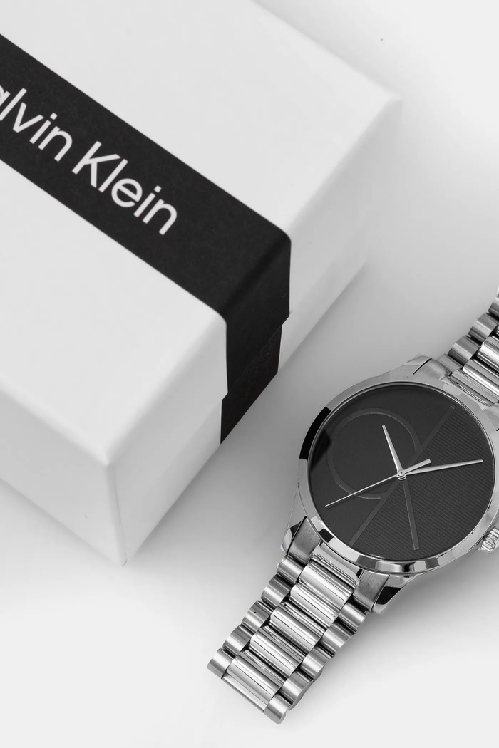 Hodinky Calvin Klein stříbrná 25200163