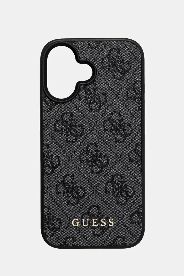 Guess Husa pentru telefon iPhone 16 6.1 pentru telefon gri GUHCP16SG4GFGR
