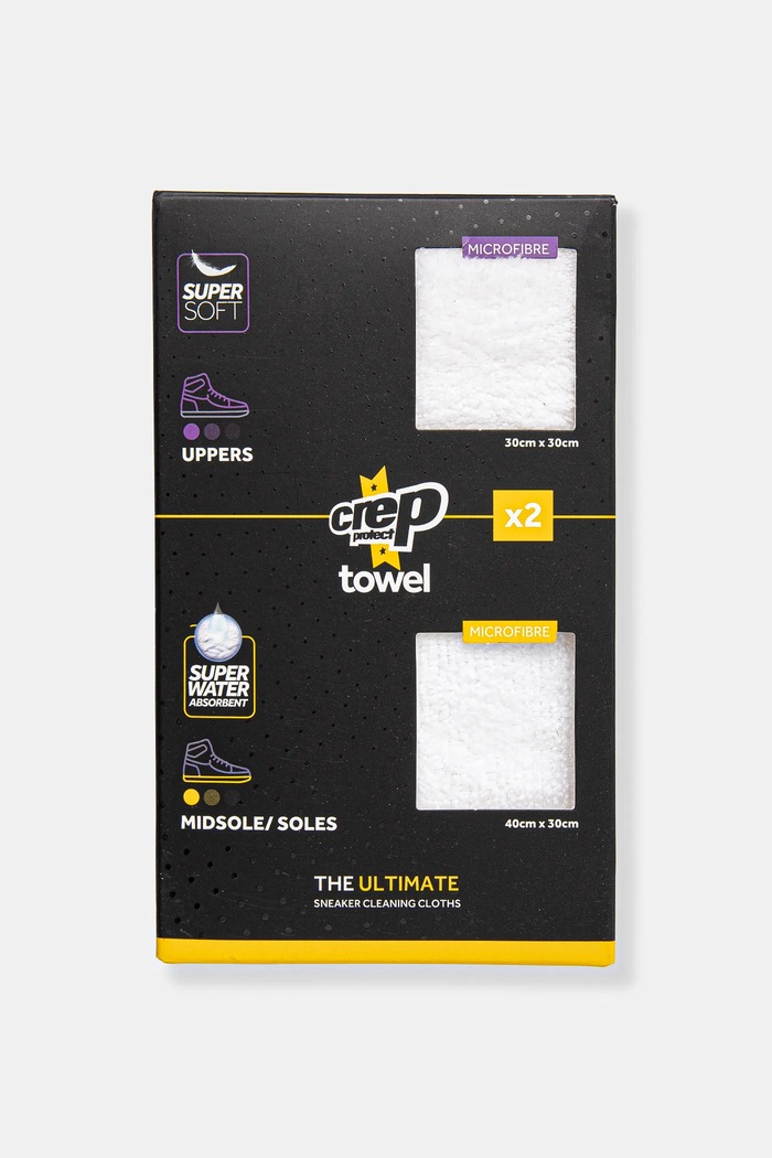 Crep Protect ściereczka do obuwia CREP Protect Ultimate Microfibre Towel (2pc) 2-pack biały CP039