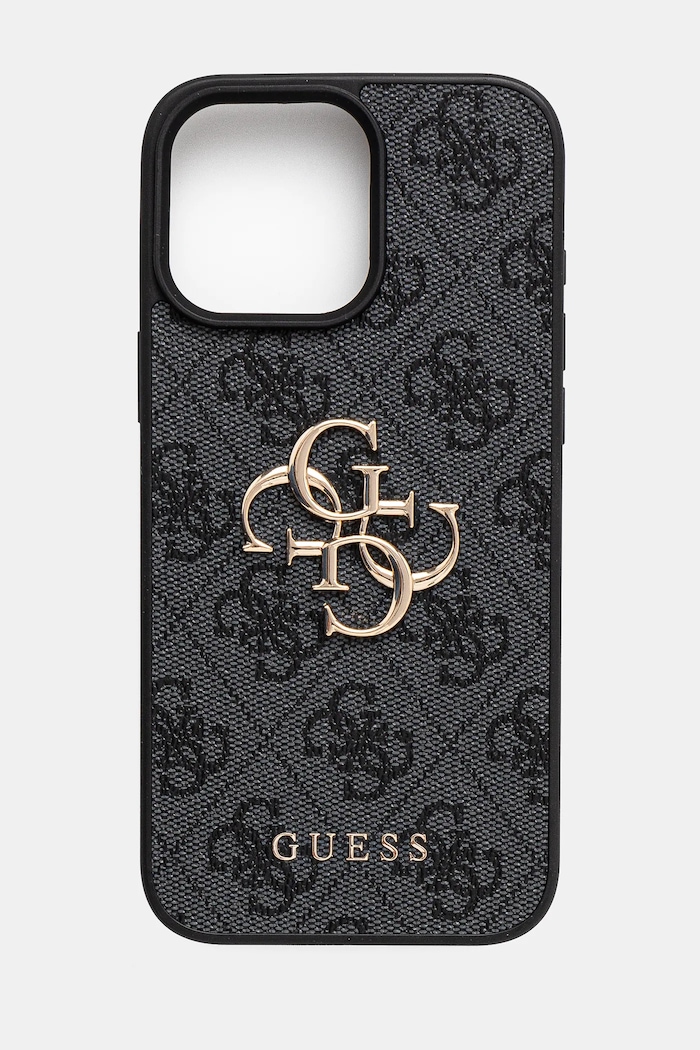 Guess Husa pentru telefon iPhone 16 Pro Max 6.9 pentru telefon negru GUHCP16X4GMGGR