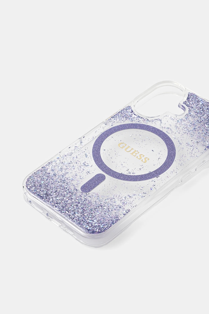 Obal na telefon Guess iPhone 16 GUHMP16SRGRGEU fialová AA00