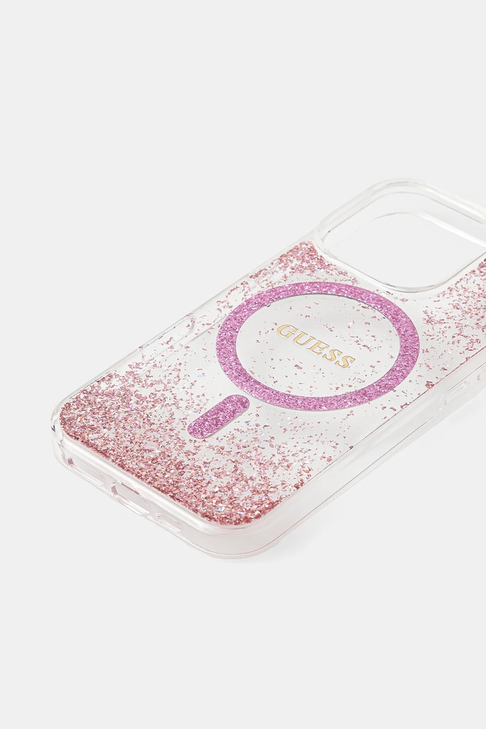 Puzdro na mobil Guess iPhone 16 Pro GUHMP16LRGRGEP ružová AA00