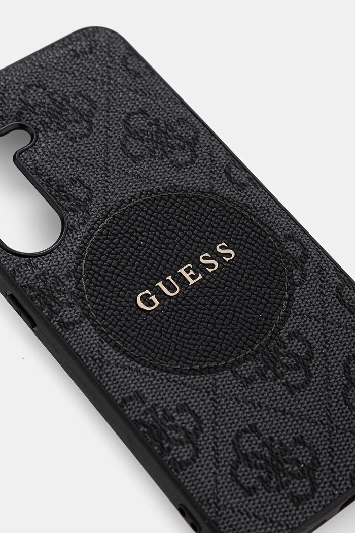 Puzdro na mobil Guess Samsung Galaxy S25 GUHMS25SP4PGRSGK čierna AA00