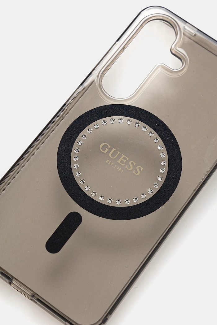 Obal na telefon Guess Samsung Galaxy S25 GUHMS25SPFTDTEK černá AA00