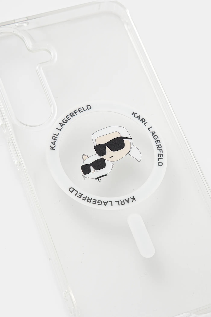 Etui za telefon Karl Lagerfeld Samsung Galaxy S25+ KLHMS25MHLSKCH bela AA00