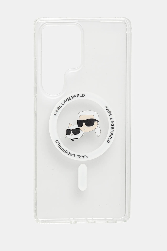 Karl Lagerfeld etui na telefon Samsung Galaxy S25 Ultra na telefon biały KLHMS25LHLSKCH