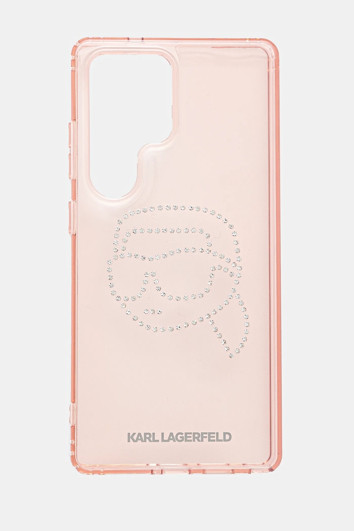 Кейс за телефон Karl Lagerfeld Samsung Galaxy S25 Ultra за телефон розов KLHCS25LHKHDCELP