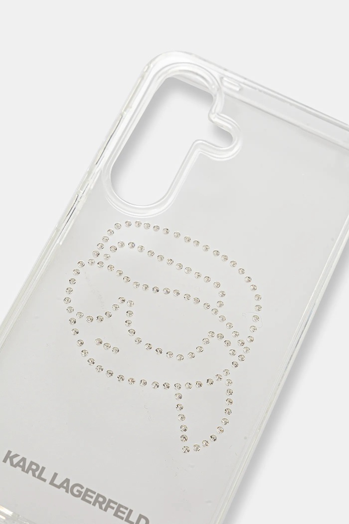Obal na telefon Karl Lagerfeld Samsung Galaxy S25 KLHCS25SHKHDCELT průhledná AA00