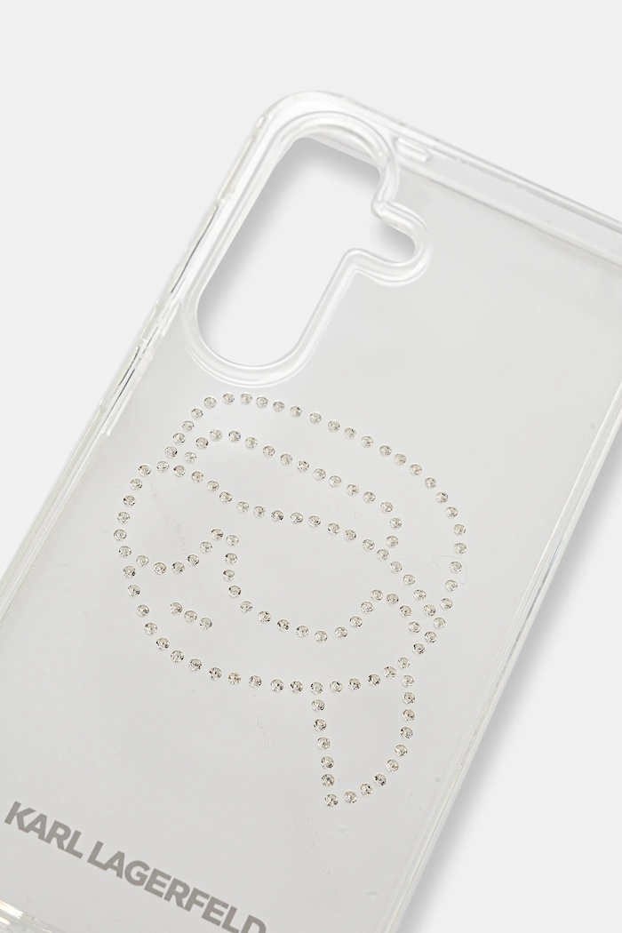 Obal na telefon Karl Lagerfeld Samsung Galaxy S25 KLHCS25SHKHDCELT průhledná AA00