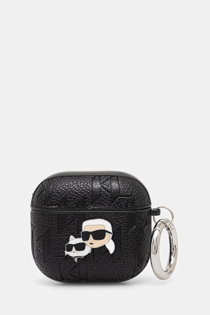 Чохол для airpods Karl Lagerfeld 4 Gift Box чорний KLA4PGKCPK