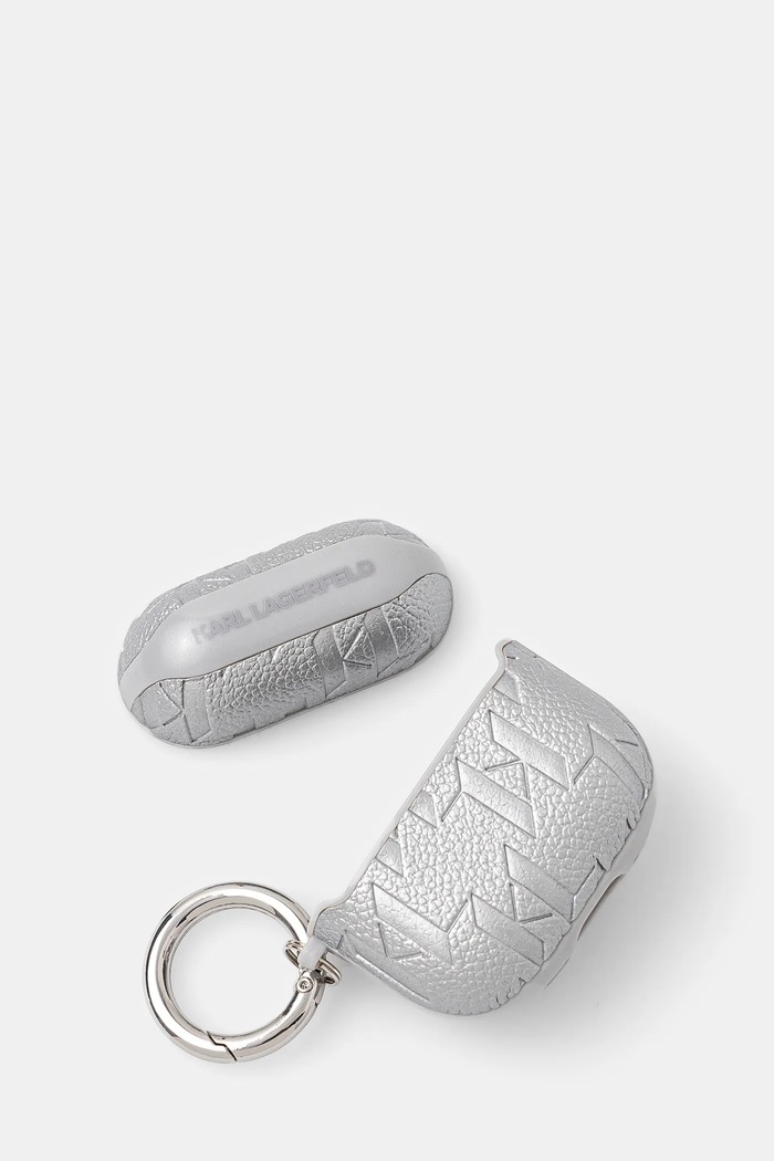 Θήκη για airpods Karl Lagerfeld AirPods 4 KLA4PGCHPS ασημί AA00