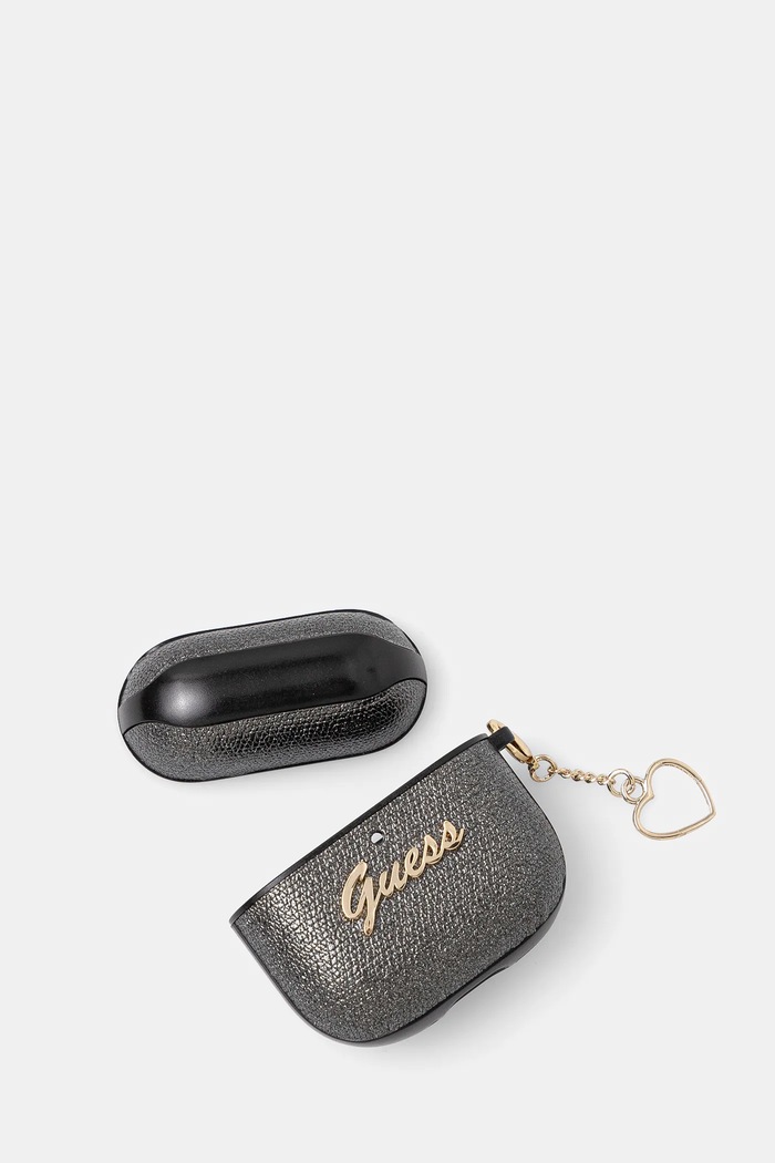 Guess pokrowiec na airpods 4 GUA4PGMCSK czarny AA00