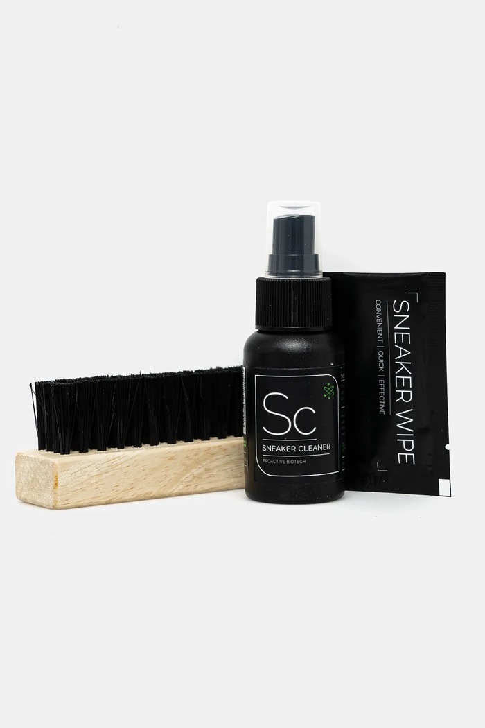 Sneaker LAB kit per la cura delle scarpe Basic Kit - doy (50ml + brush) nero SP2.001