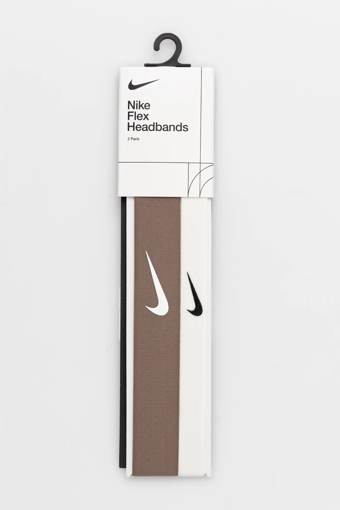 Naglavni trakovi Nike 2-pack rjava N.100.9191.253.OS