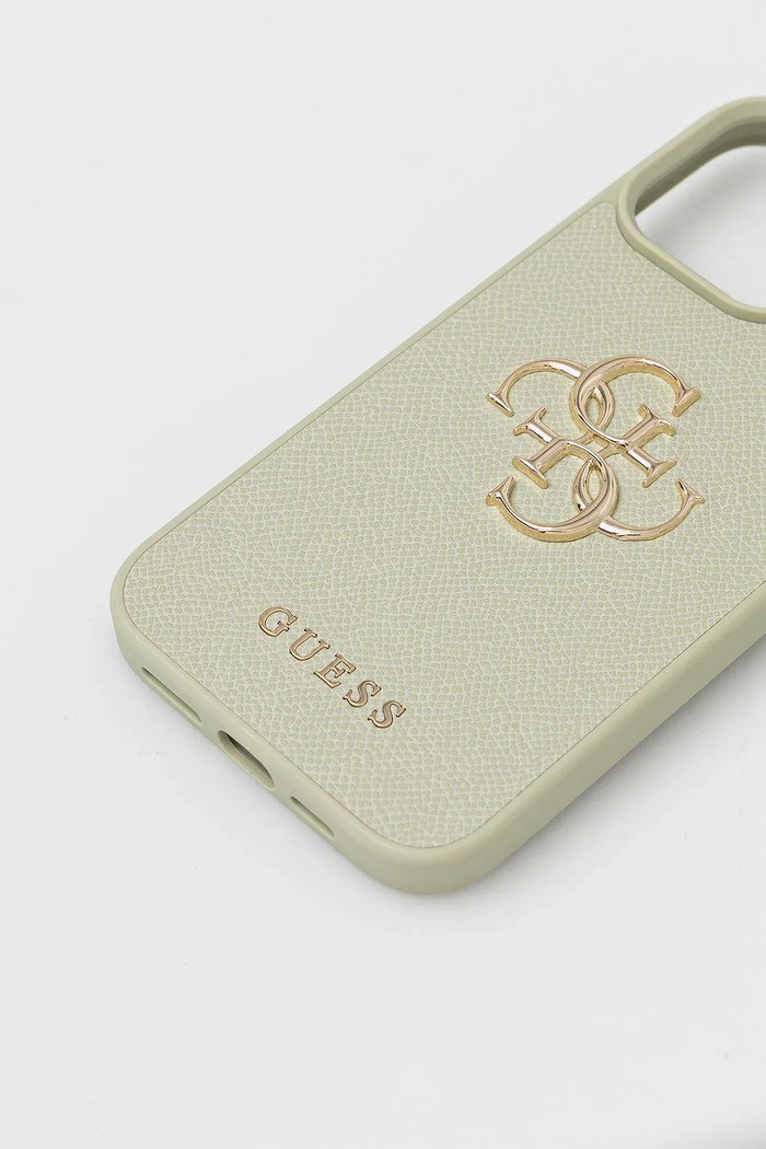 Guess custodia per telefono iPhone 16 Pro Max GUHCP16XPGT4MBN verde AA00