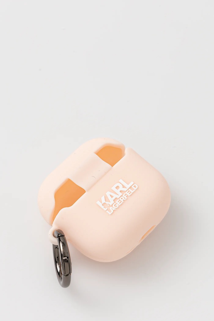 Puzdro na airpods Karl Lagerfeld 4 KLA4RUNCHP ružová AA00