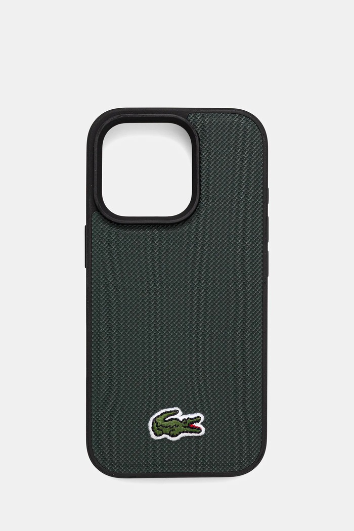 Lacoste carcasă pentru telefon iPhone 16 Pro pentru telefon verde LCHMP16LPVCE