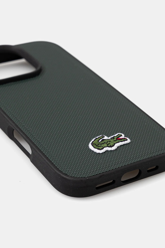 Lacoste carcasă pentru telefon iPhone 16 Pro LCHMP16LPVCE verde AA00
