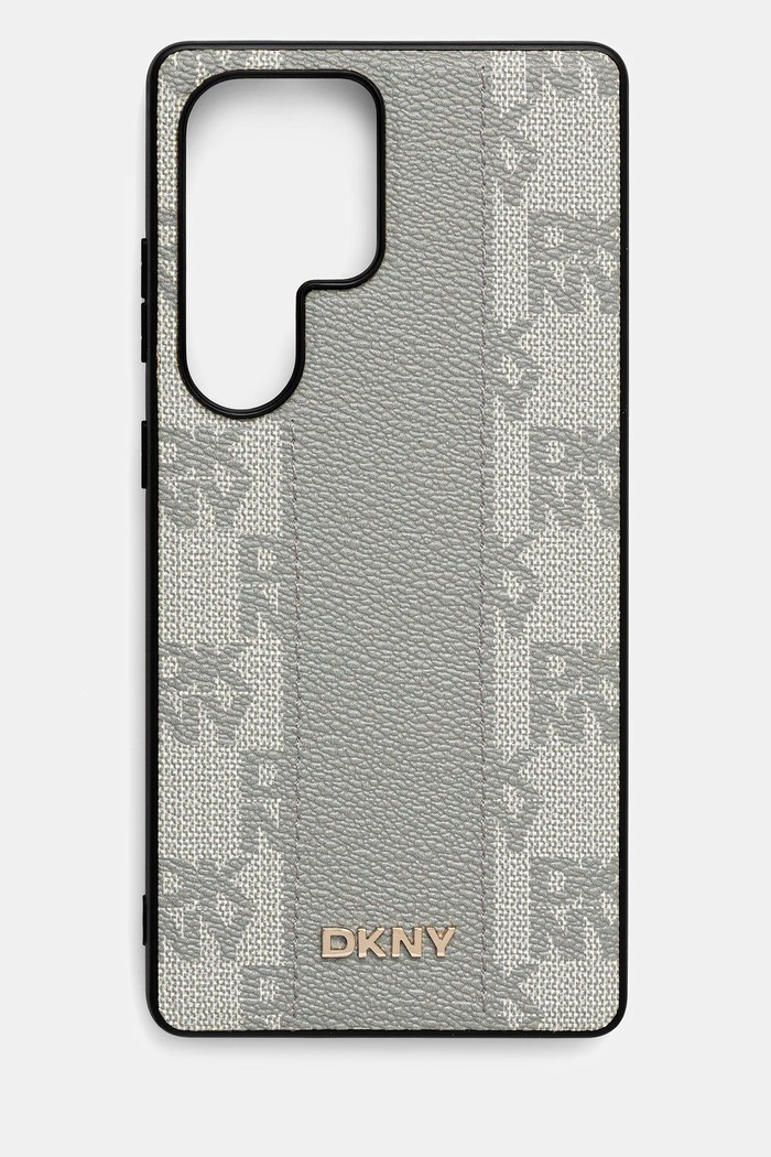 Obal na telefon Dkny Samsung Galaxy S25 na mobil šedá DKHMS25LPCPVSLE