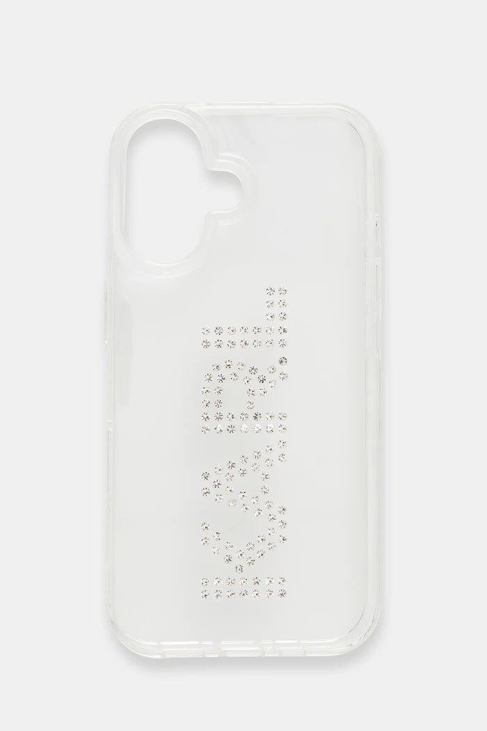 Karl Lagerfeld telefon tok iPhone 16 telefonhoz áttetsző KLHCP16SHKLSTDCT