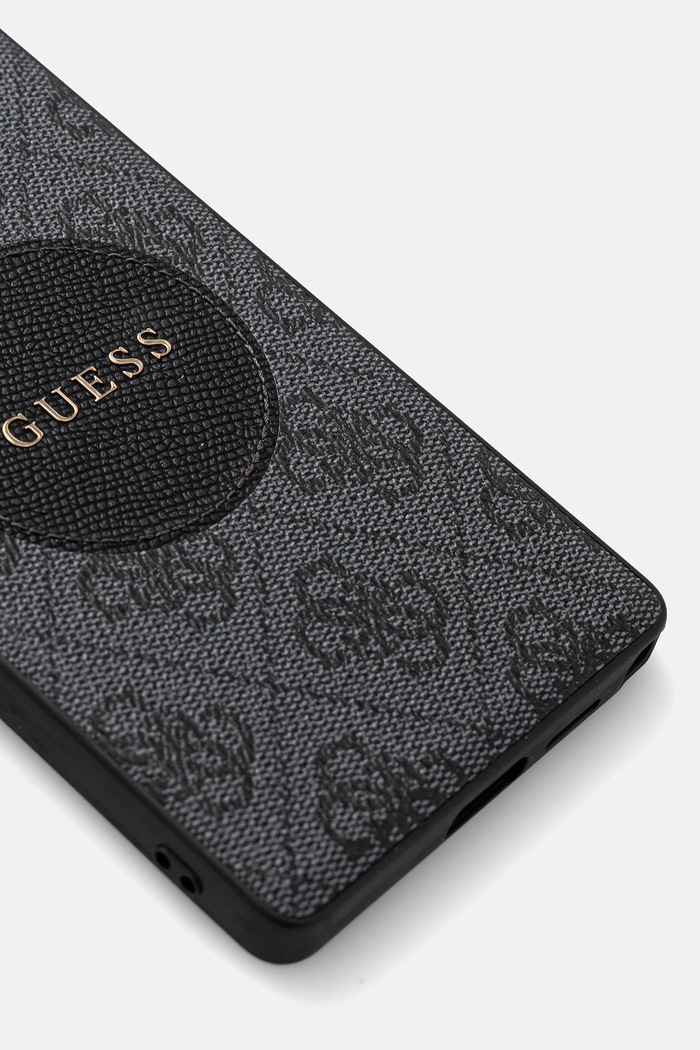 Puzdro na mobil Guess Samsung Galaxy S25 Ultra GUHMS25LP4PGRSGK čierna AA00