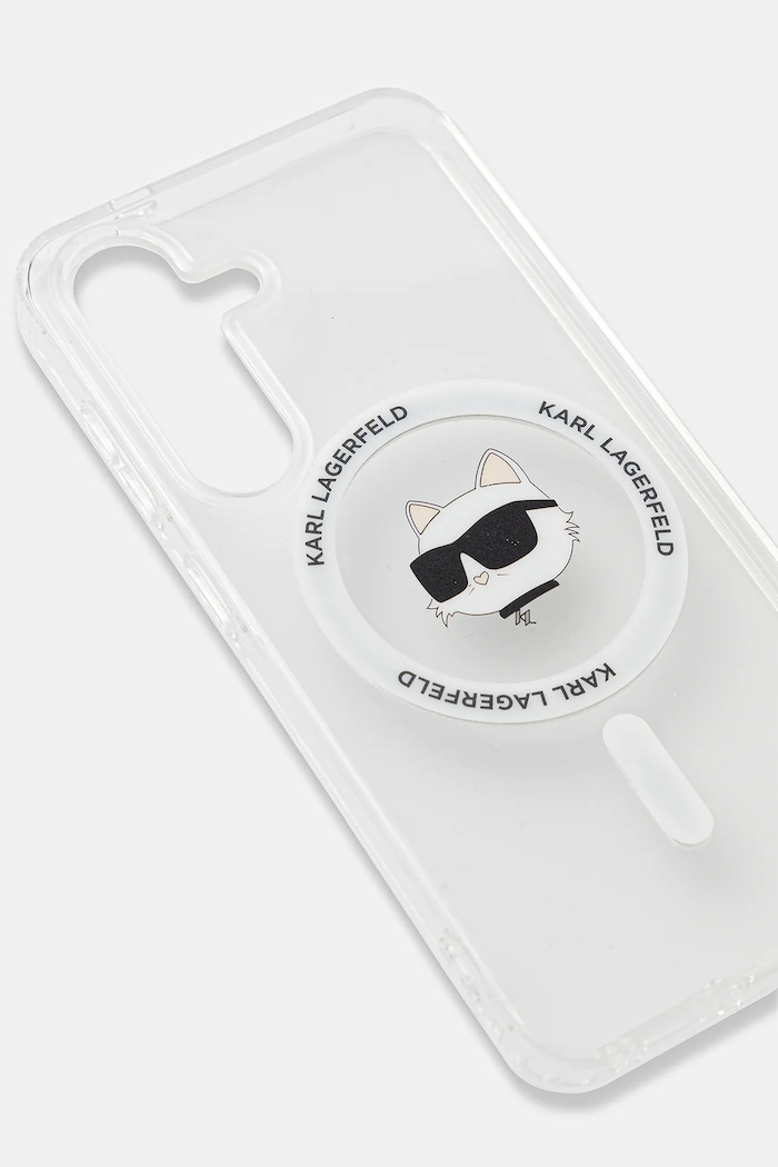 Чехол на телефон Karl Lagerfeld Samsung Galaxy S25 KLHMS25SHLSCHH прозрачный AA00