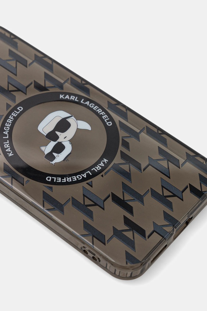 Θήκη κινητού Karl Lagerfeld Samsung Galaxy S25 KLHMS25SHMCKMHK μαύρο AA00