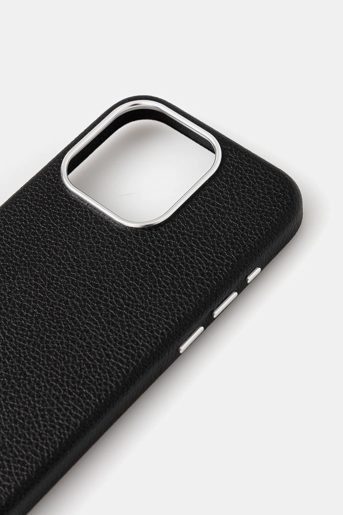 Karl Lagerfeld Etui na telefon iPhone 15 Pro KLHCP15LPGWCMKHK czarny AA00