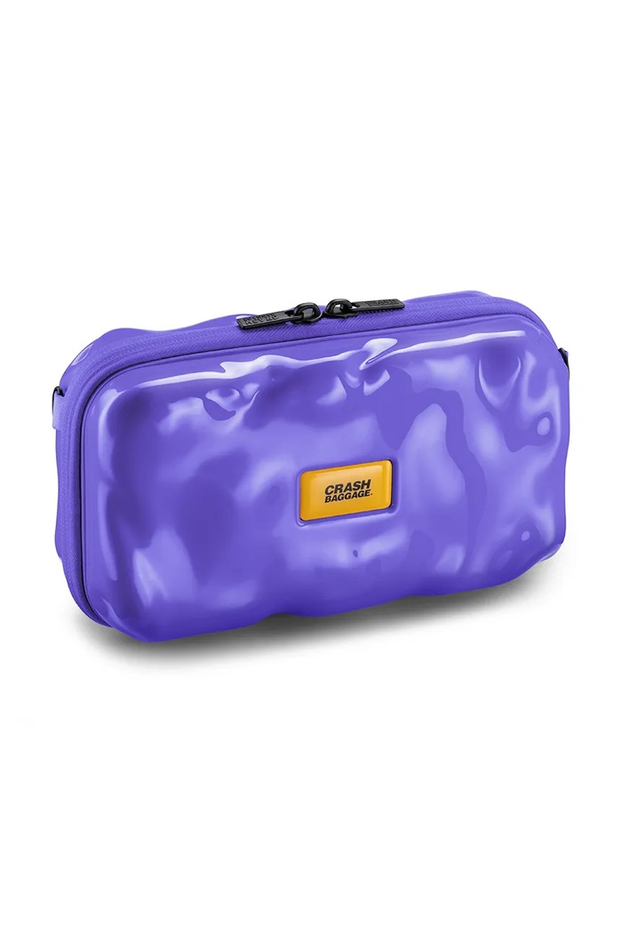 Crash Baggage kosmetyczka MINI ICON TONE ON TONE 22x12x8 cm fioletowy CB373