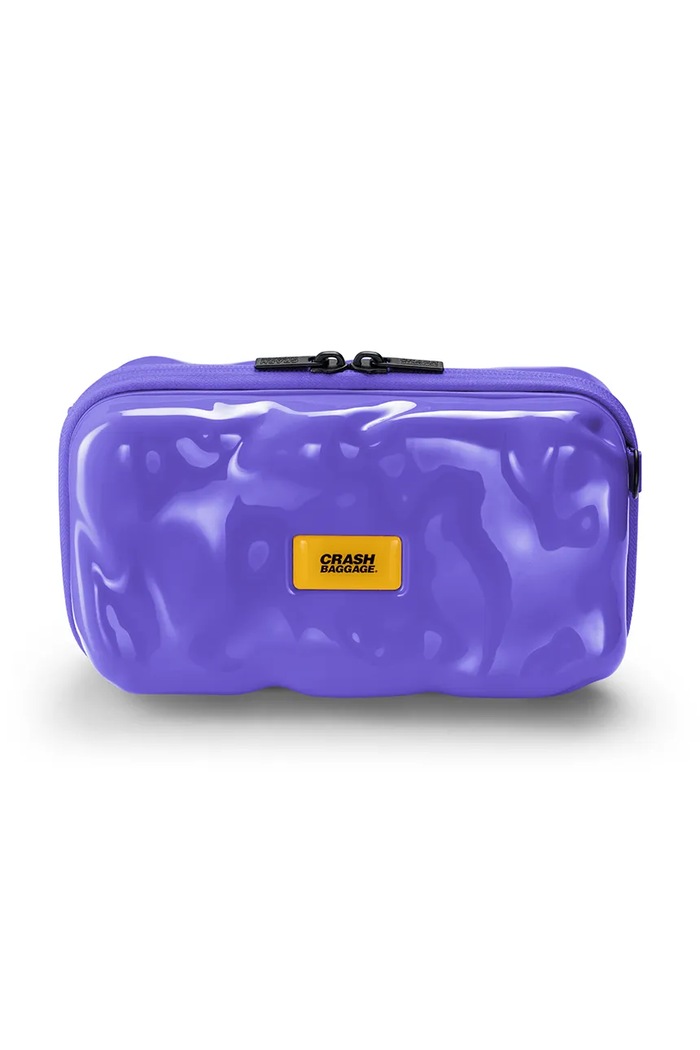 Akcesoria Crash Baggage kosmetyczka MINI ICON TONE ON TONE 22x12x8 cm CB373 fioletowy