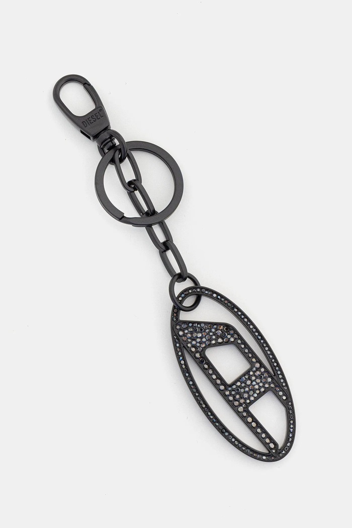 Diesel breloc CHARMS HOLY-C negru X09691.P5607