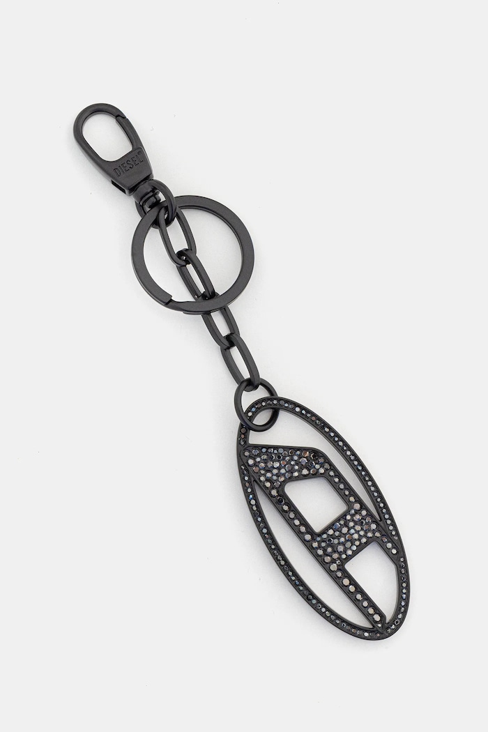 Diesel breloc CHARMS HOLY-C negru X09691.P5607