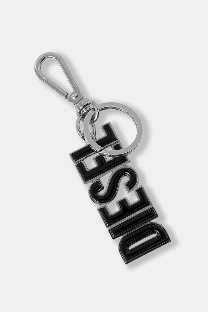 Diesel breloc DSL 3D DSL 3D KEY RING negru X10294.P8097