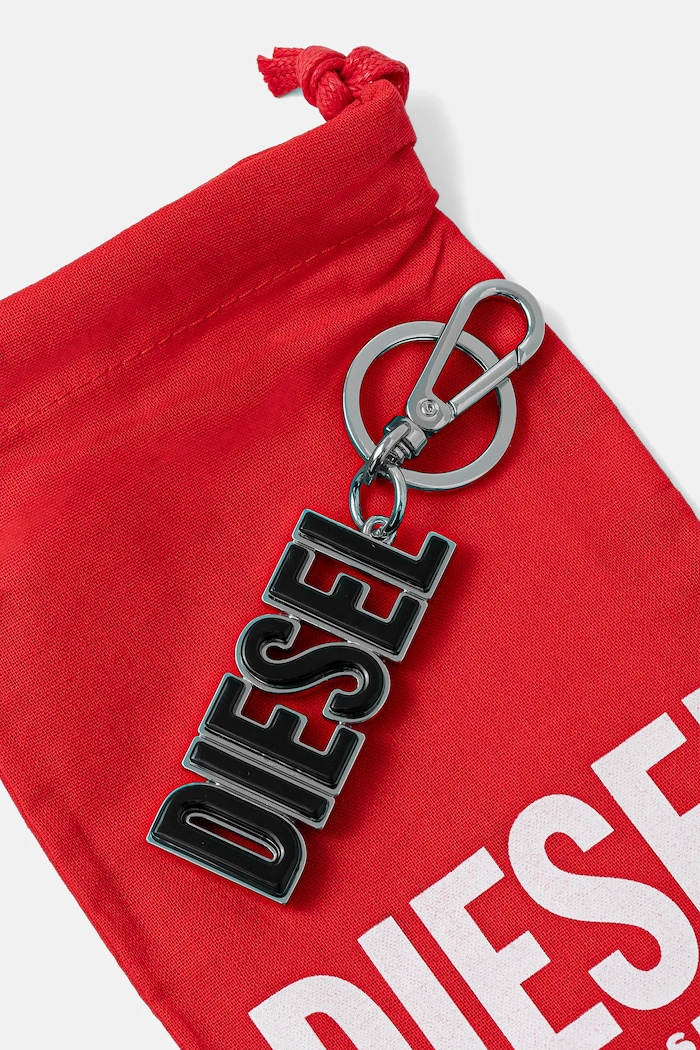 Accesorii Diesel breloc DSL 3D DSL 3D KEY RING X10294.P8097 negru